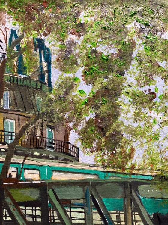 A Busy Morning In Paris, France