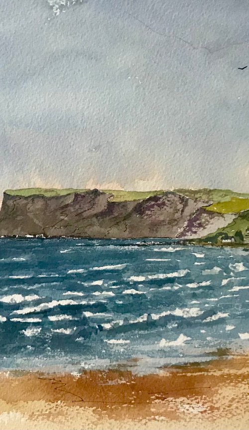 Fair Head on the Antrim Coast by Brian Tucker