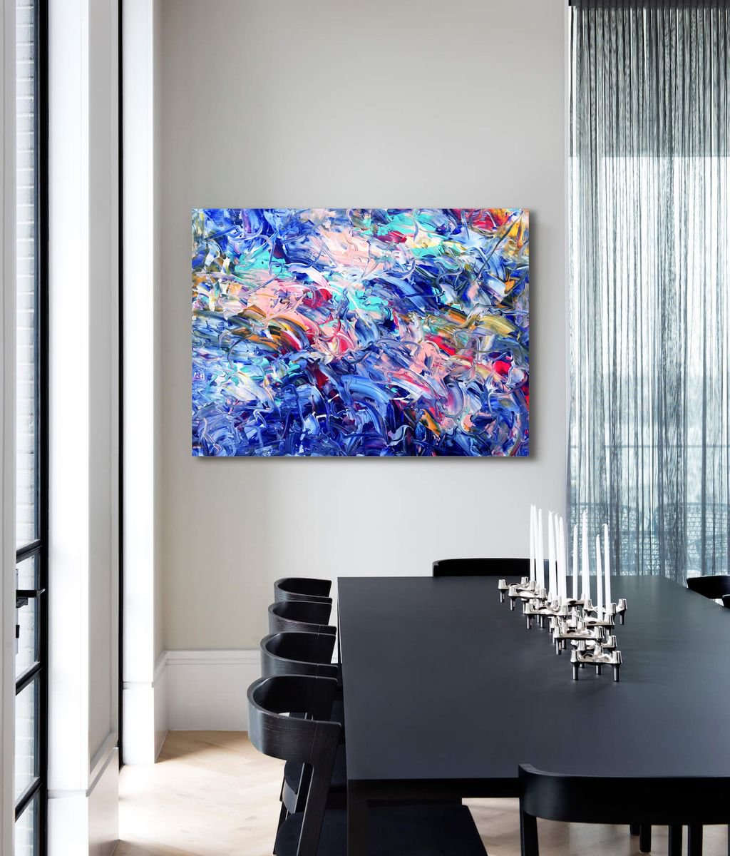 Emotional Immersion Acrylic painting by Estelle Asmodelle | Artfinder