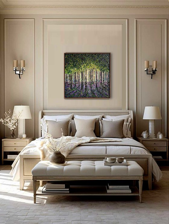 April for Two - framed
