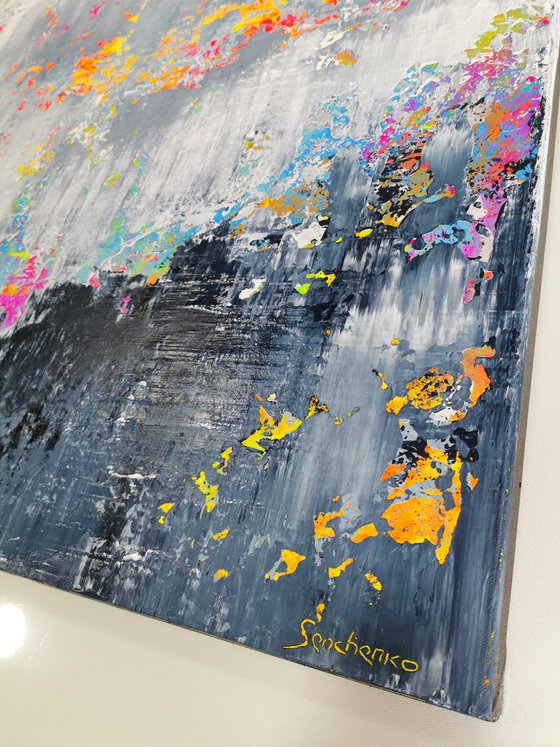 120x100cm. / Abstract painting / Abstract 1279
