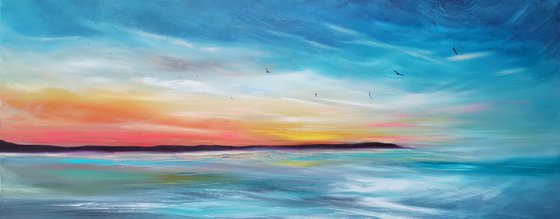 Rejuvenation - seascape, emotional, panoramic