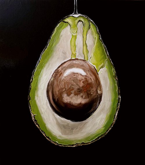 Avocado 3 by Elena Adele Dmitrenko