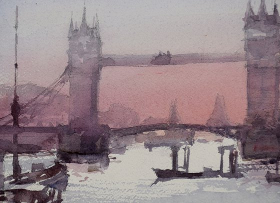 Tower Bridge at Sunset 4