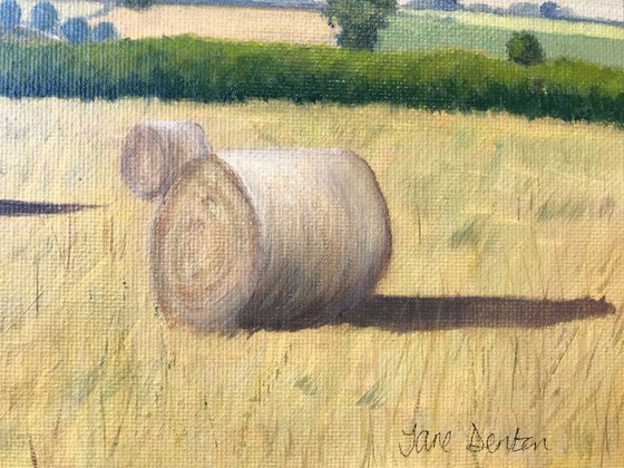 Straw Bales in September