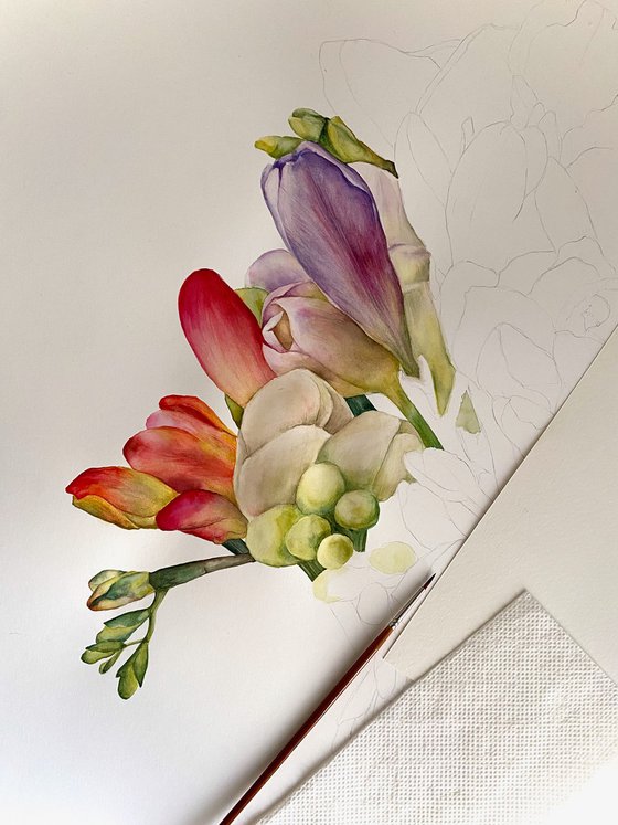 Freesia Bouquet