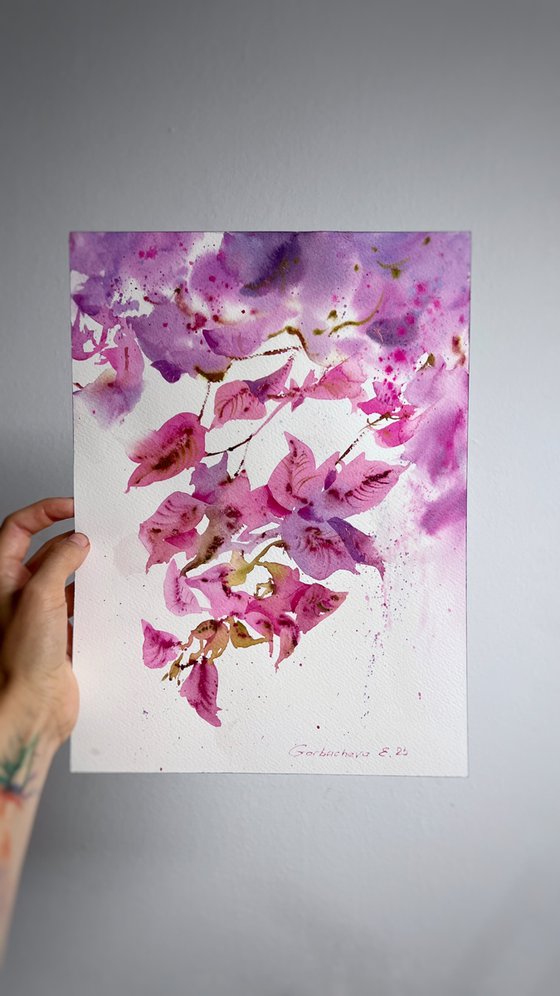 Spanish Bloom (Diptych)