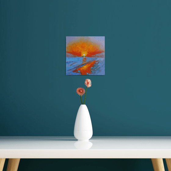 Flames Over Water