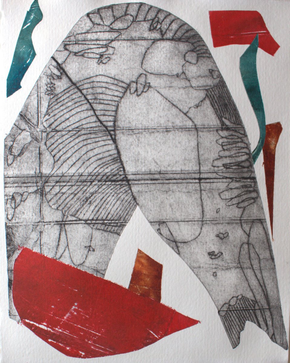 Abstract Limited Edition Print , T.e.p. 6.0 By Isabellangela Germinario, 13 X 17, Artwork For Sale On Artfinder