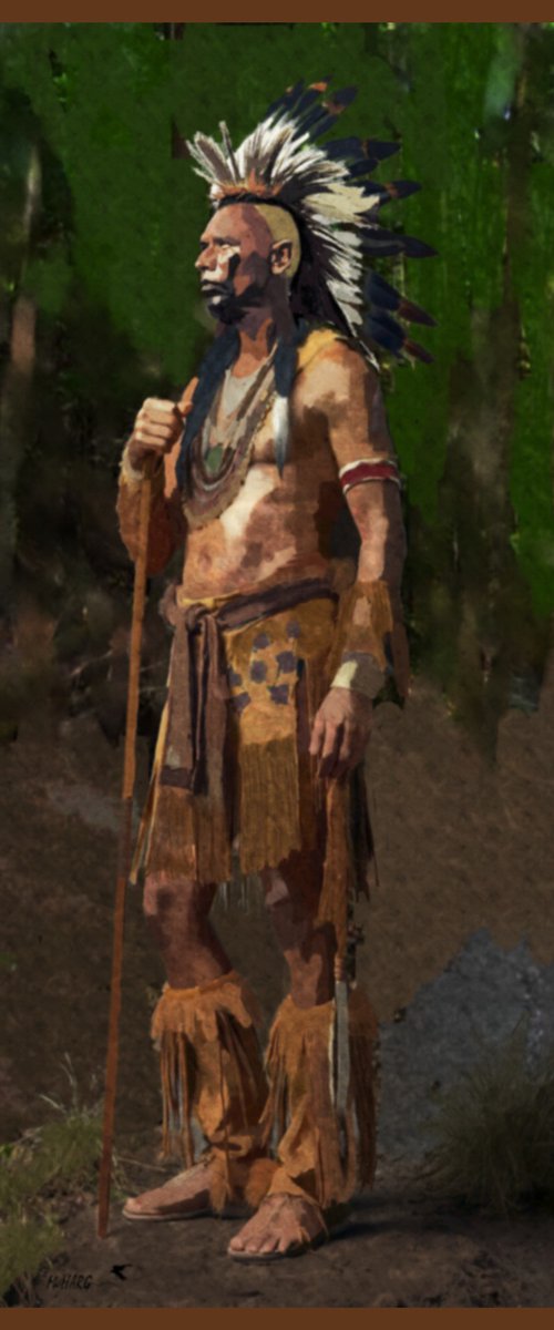 WARRIOR 3 by Joe McHarg