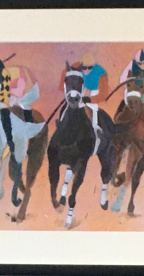 Mighty horses by Chihiro Kinjo