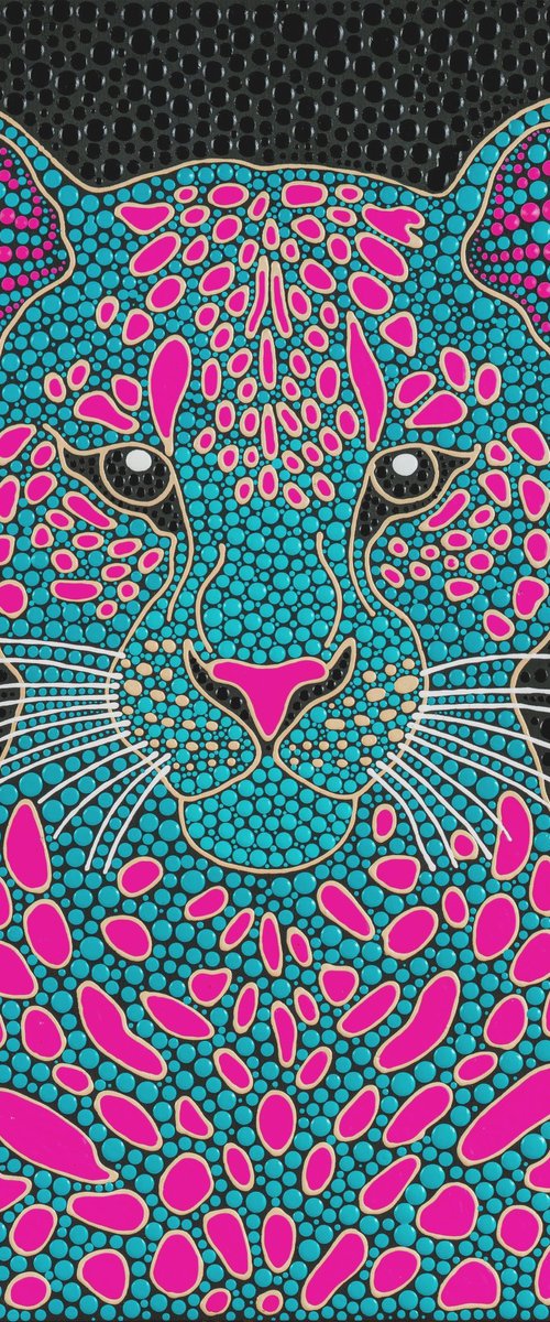 Tropical Leopard by Oxana Lazari
