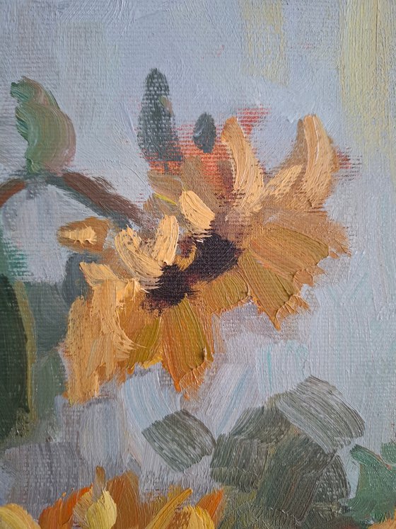 Flowers artwork "Sunflowers“