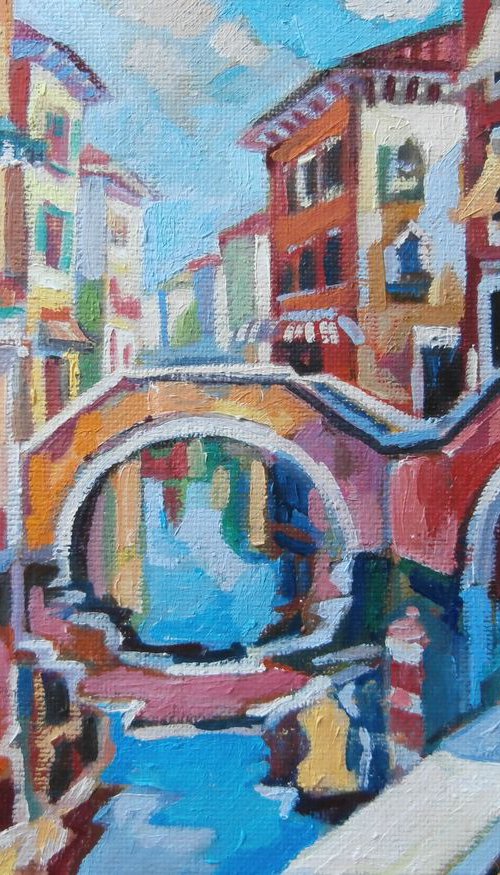 VENICE 1  / 24 x 18 cm by Maja Đokić Mihajlović