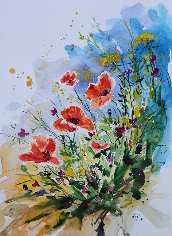 Poppies field II