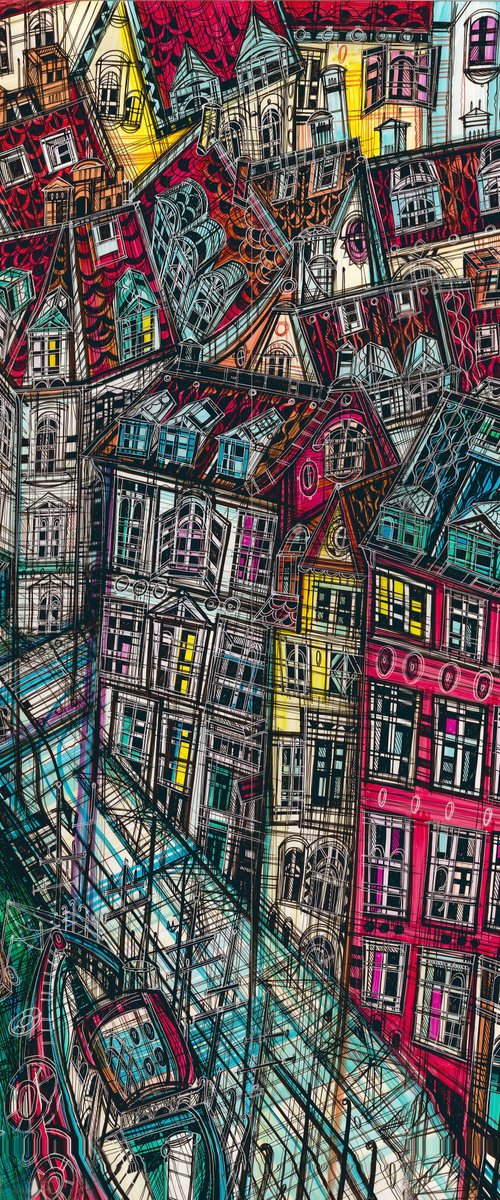 Copenhagen. From above by Maria Susarenko