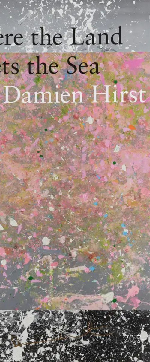 Where the Land Meets the Sea (2) by Damien Hirst