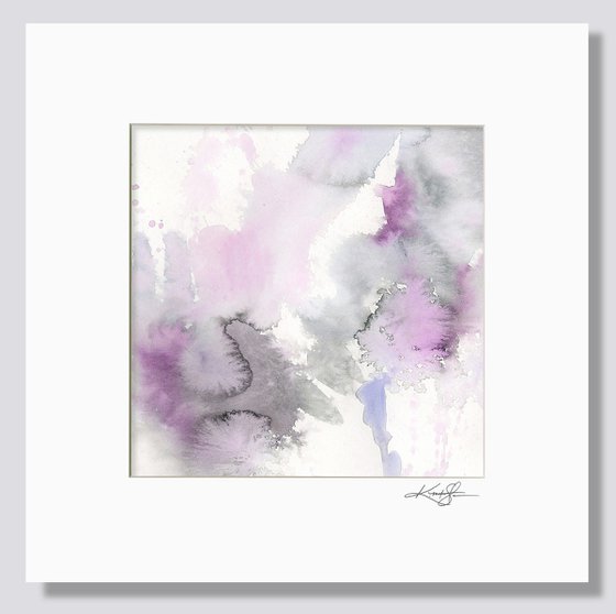 Quiescence 3 - Serene Abstract Painting by Kathy Morton Stanion