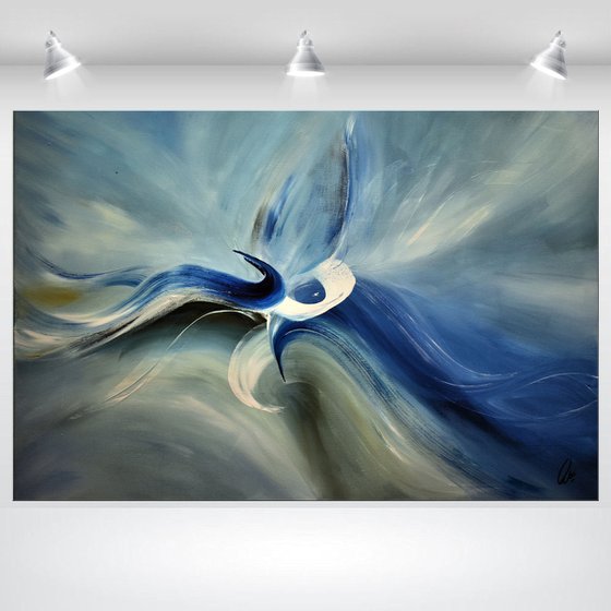 Born in Paradise - Acrylic Painting - Abstract Art Painting Canvas Art Wall Art Ready to hang