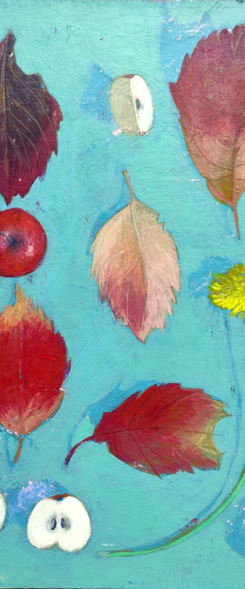 These Are The Few Of My Favourite Things - small acrylic painting by Ayna Paisley