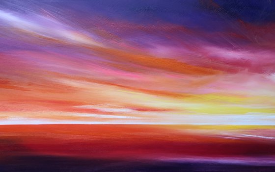 Morning Light - seascape, emotional, panoramic