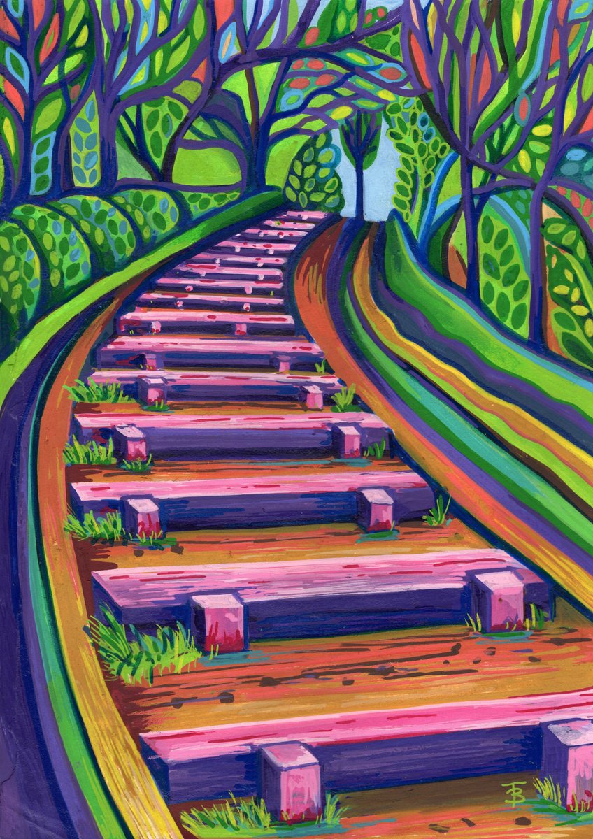 Box Hill Steps by Tiffany Budd