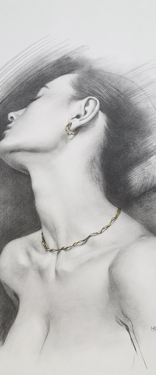 Portrait of Lady#2510 by Hongtao Huang