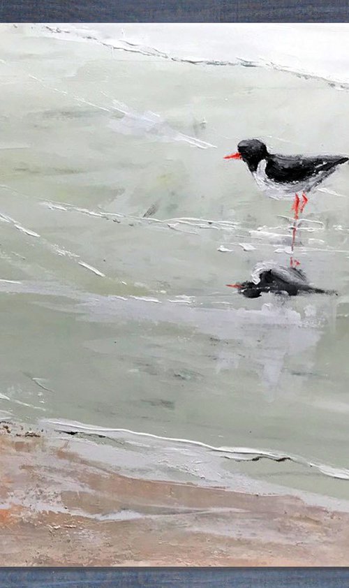 'Reflected Oyster Catcher' by Bill McArthur