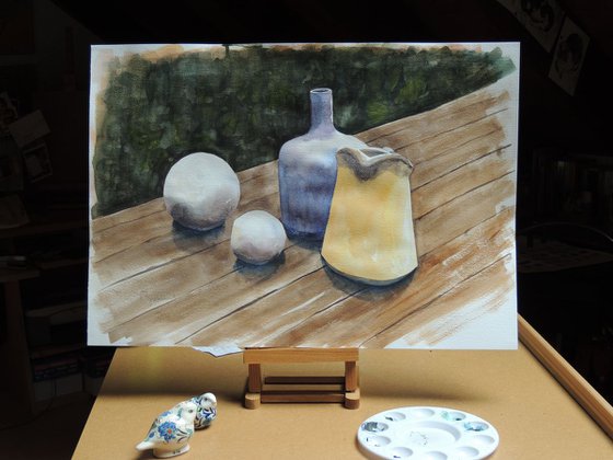 Ceramic still life