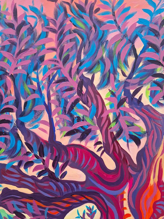 Sunset Olive Tree, Altea