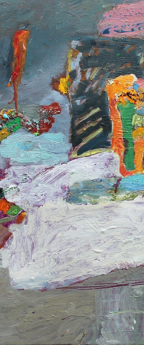 The night that saw snow by Sergiy Dekalyuk