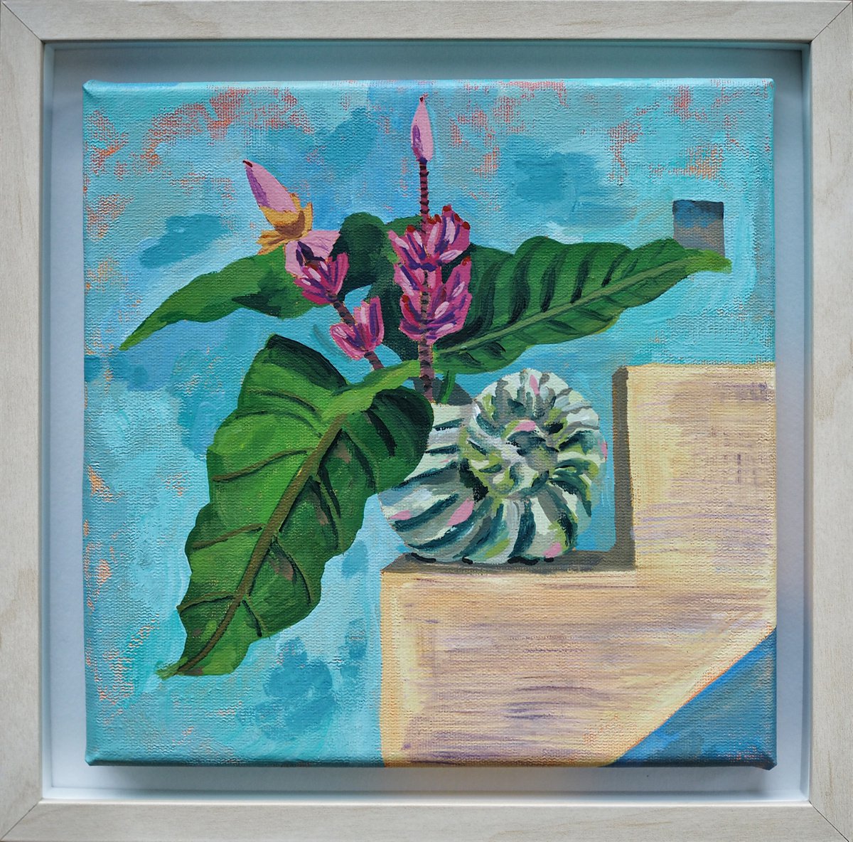 Impressionistic Painting , Dada Bali By Delnara El, 10 X 10, Artwork For Sale On Artfinder