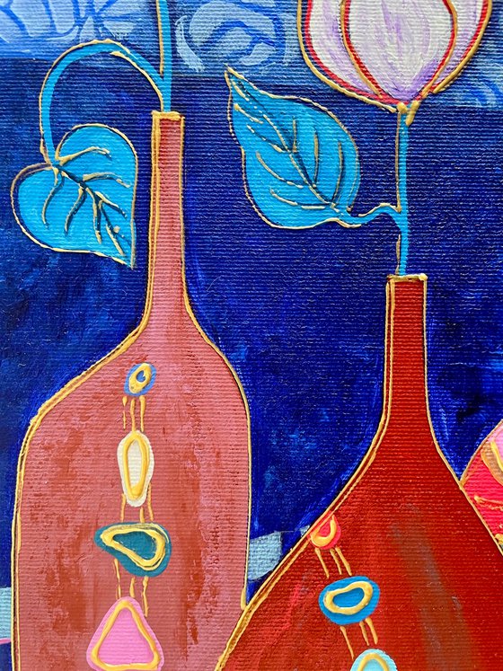 Still life with flowers