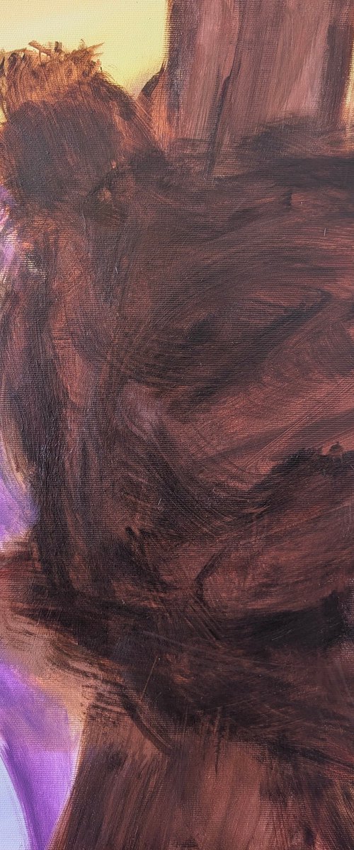 Abstract composition by Simon Sağlamoğlu