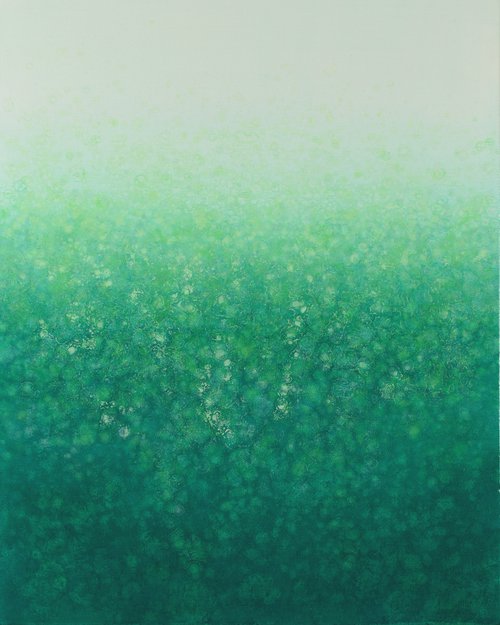 Green Shimmer - Shimmer Series by Suzanne Vaughan
