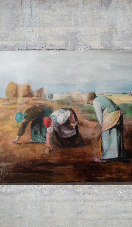 "The Gleaners" after Millet by TOMOYA NAKANO