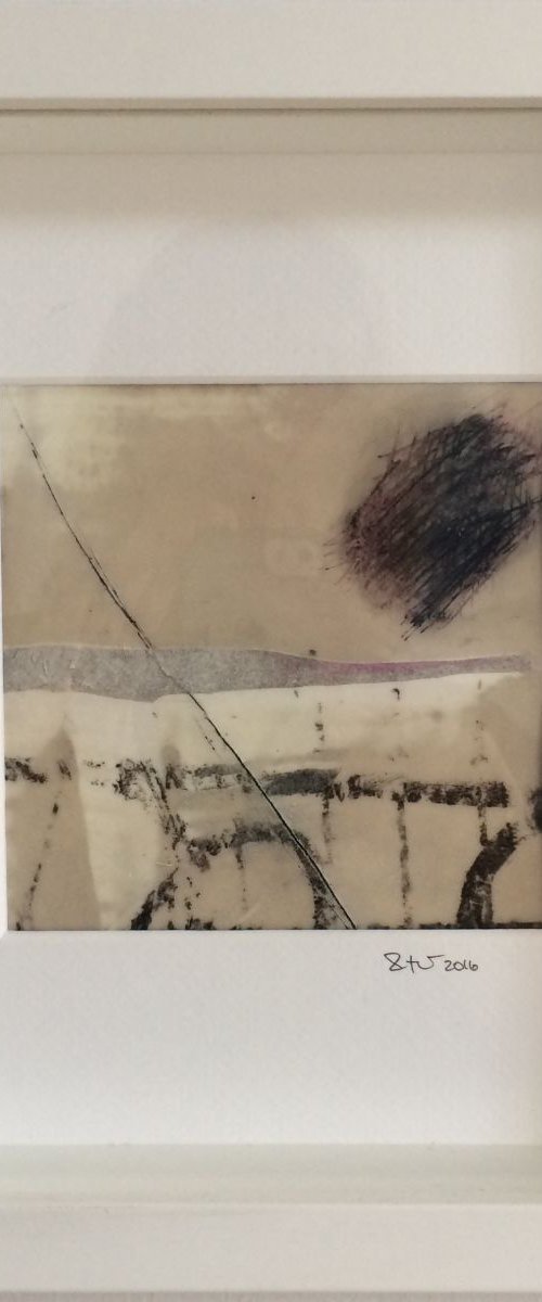 Black Sun I Landscape by Gesa Reuter