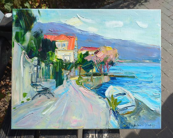 Summer walks. Adriatic