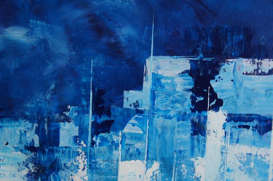 The Big Blue Beyond (150 x 100 cm) XXXL (60 x 40 inches)