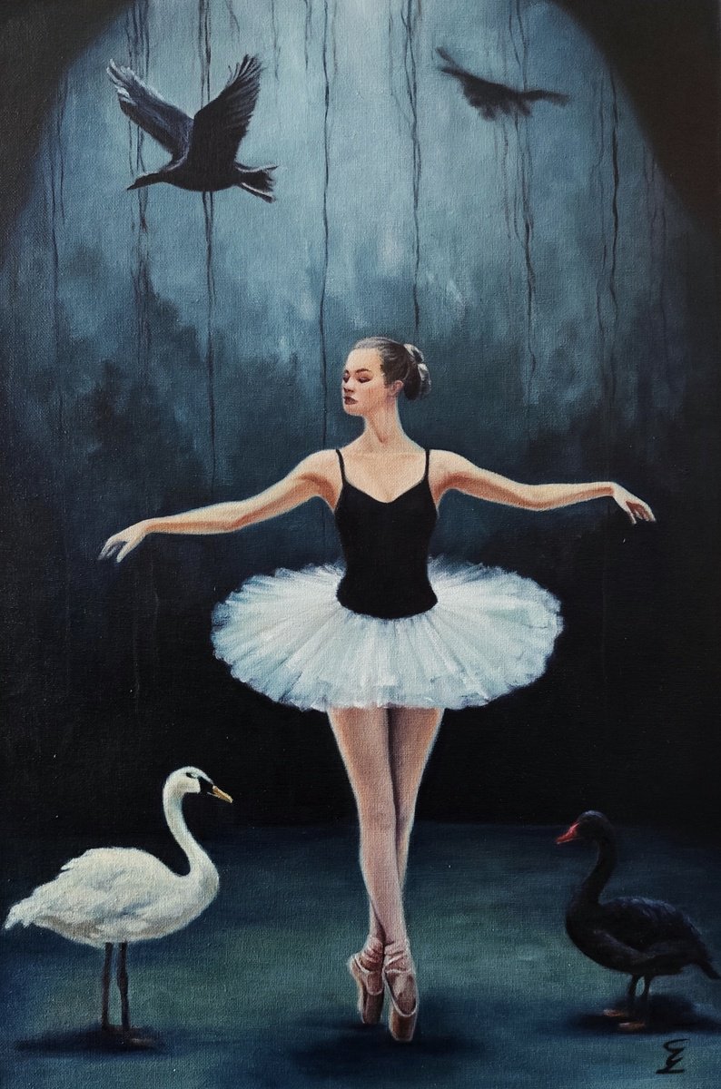 Expressive Portrait Oil Painting By Veronica Ciccarese, 16 X 24", Libero Arbitrio, Original Artwork