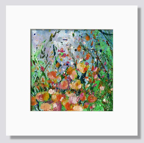 Meadow Beauty 7 - Floral Painting by Kathy Morton Stanion by Kathy Morton Stanion