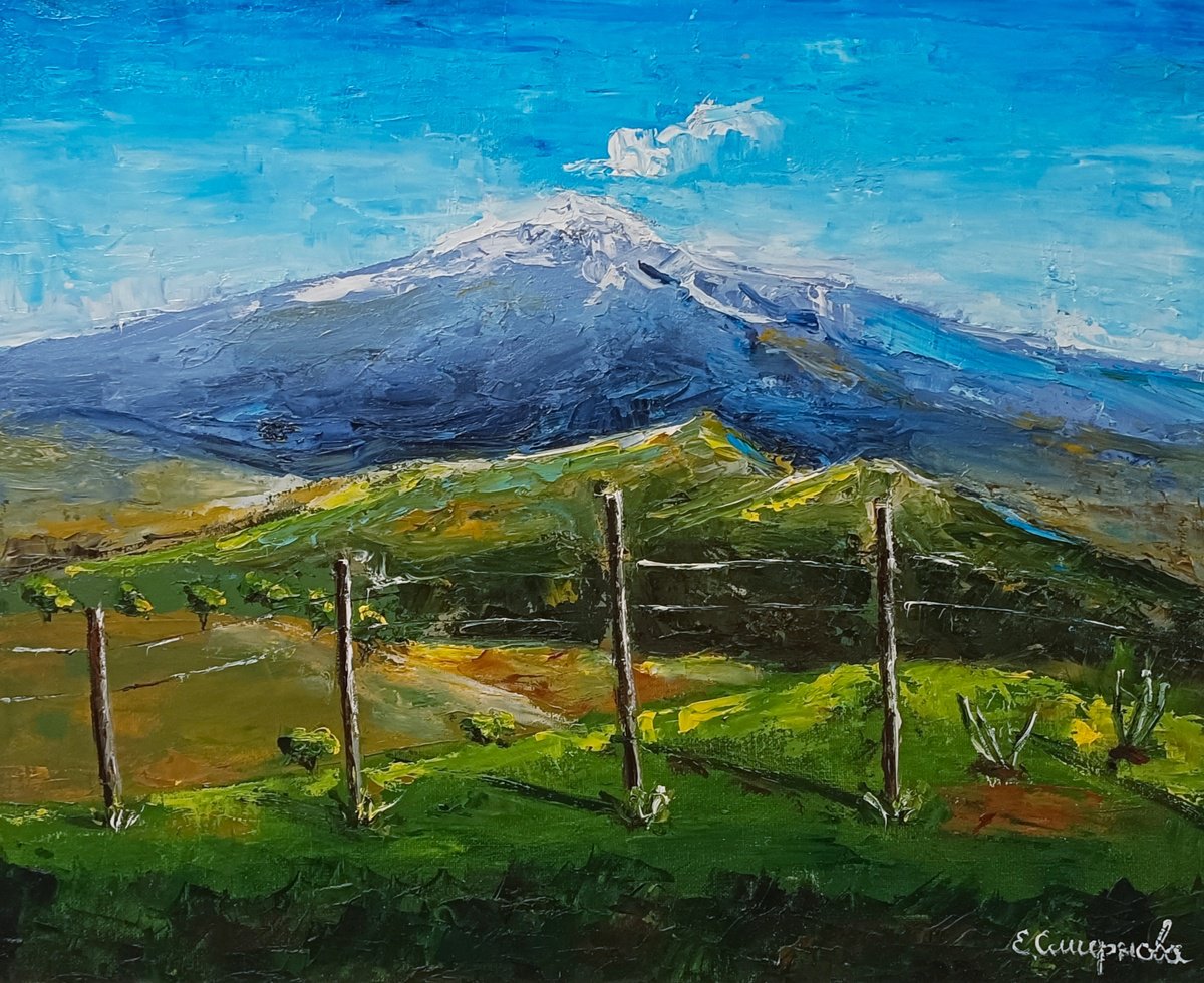 Etna Landscape by Evgenia Smirnova