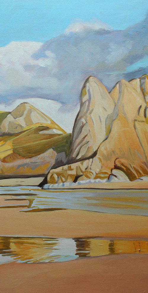 The Pyramid, Three Cliffs, Gower by Emma Cownie