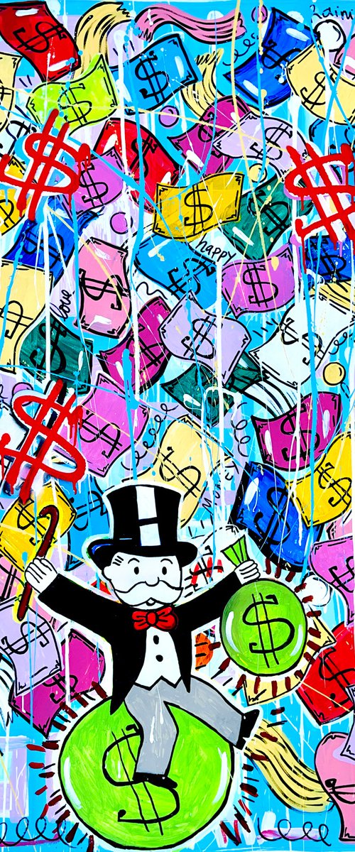 Raining Money by Mercedes Lagunas