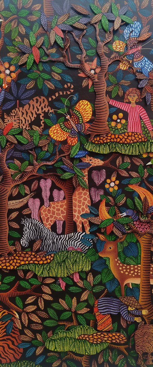 Bounding with nature ( AOC ) mix media by Kus Budiyanto