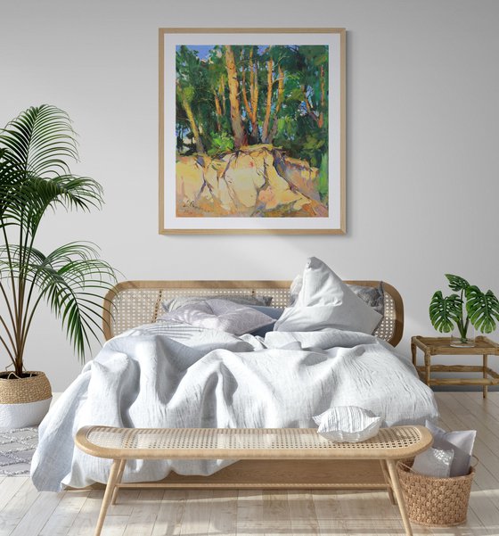 "Pine trees"