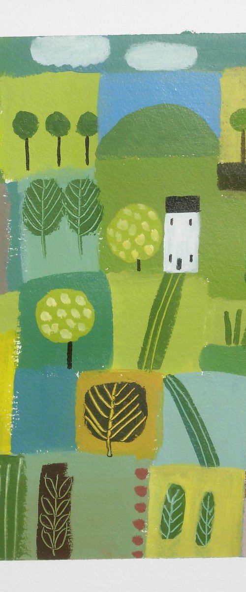 A Patchwork Landscape by Jan Rippingham