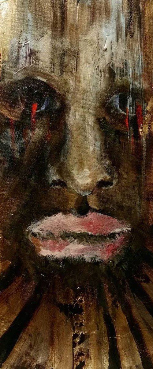 Mask #2. by Leo Baxiner