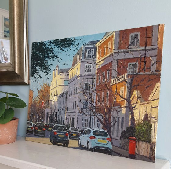 Lyall street from Eaton square