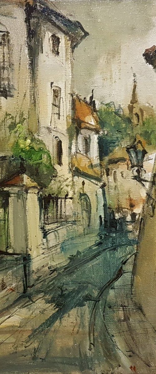 On Narrow Street by Livija D. G.
